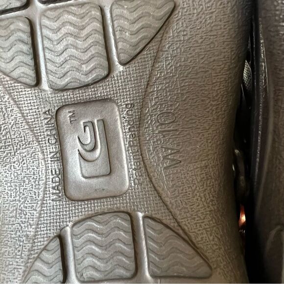 Women’s CLOGGENS brown Sz 10 waterproof clogs COMFY! - Picture 8 of 13